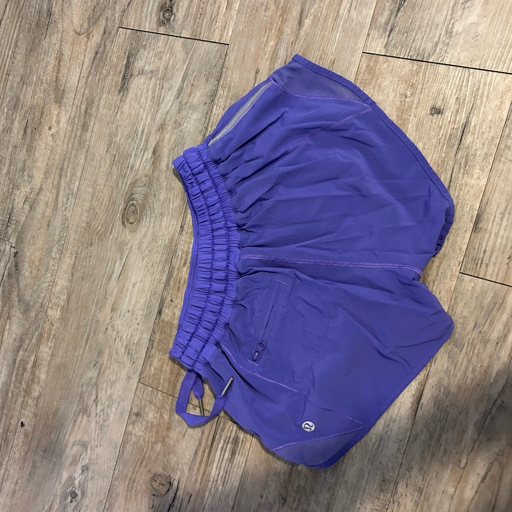 Lululemon 2.5” shorts. Hot purple. Size 2